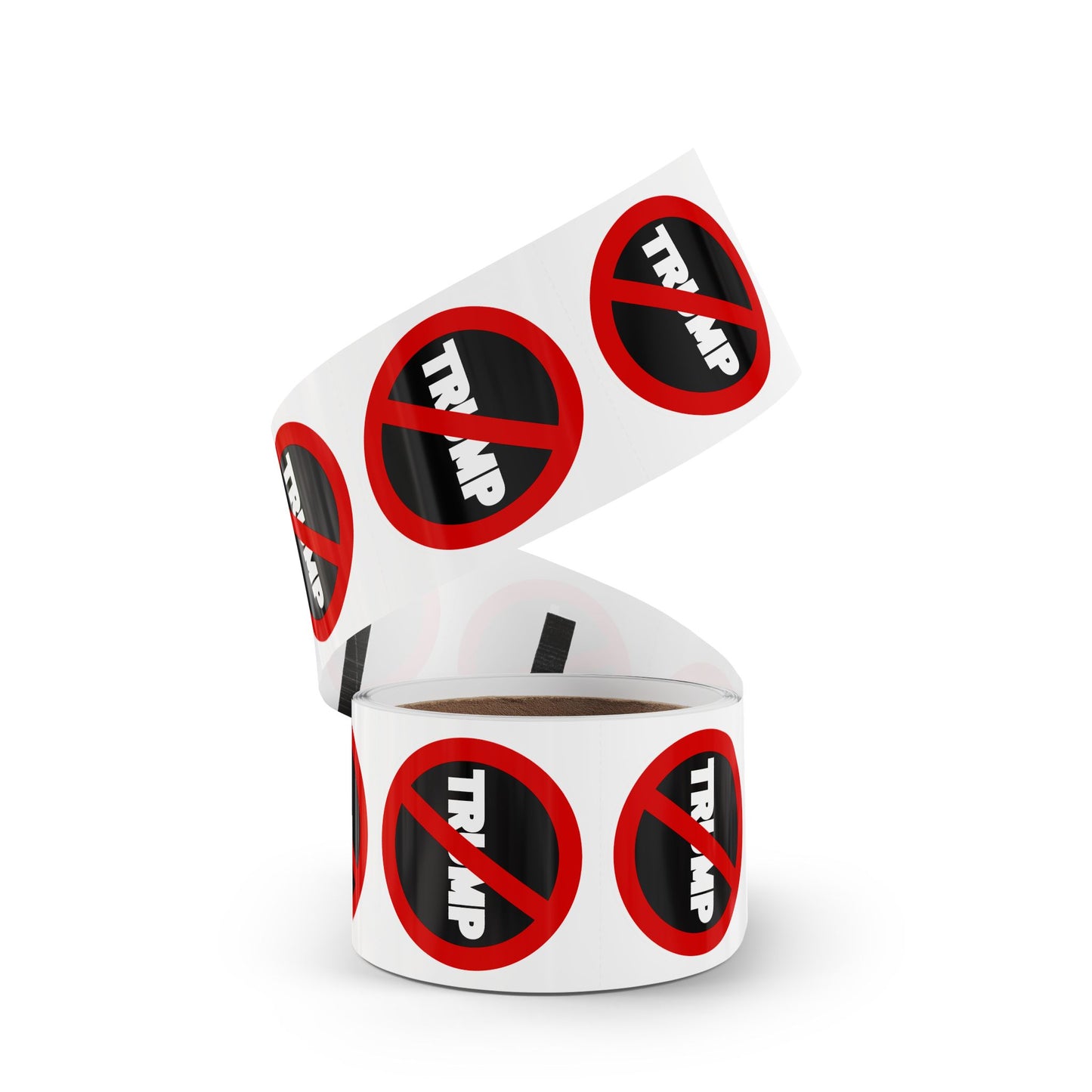 NO TRMP | Round Sticker Label Rolls