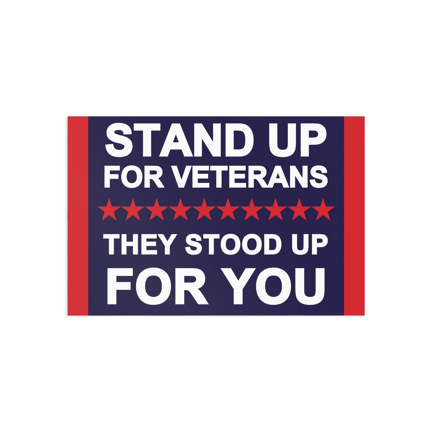 STAND UP FOR VETERANS | Postcards