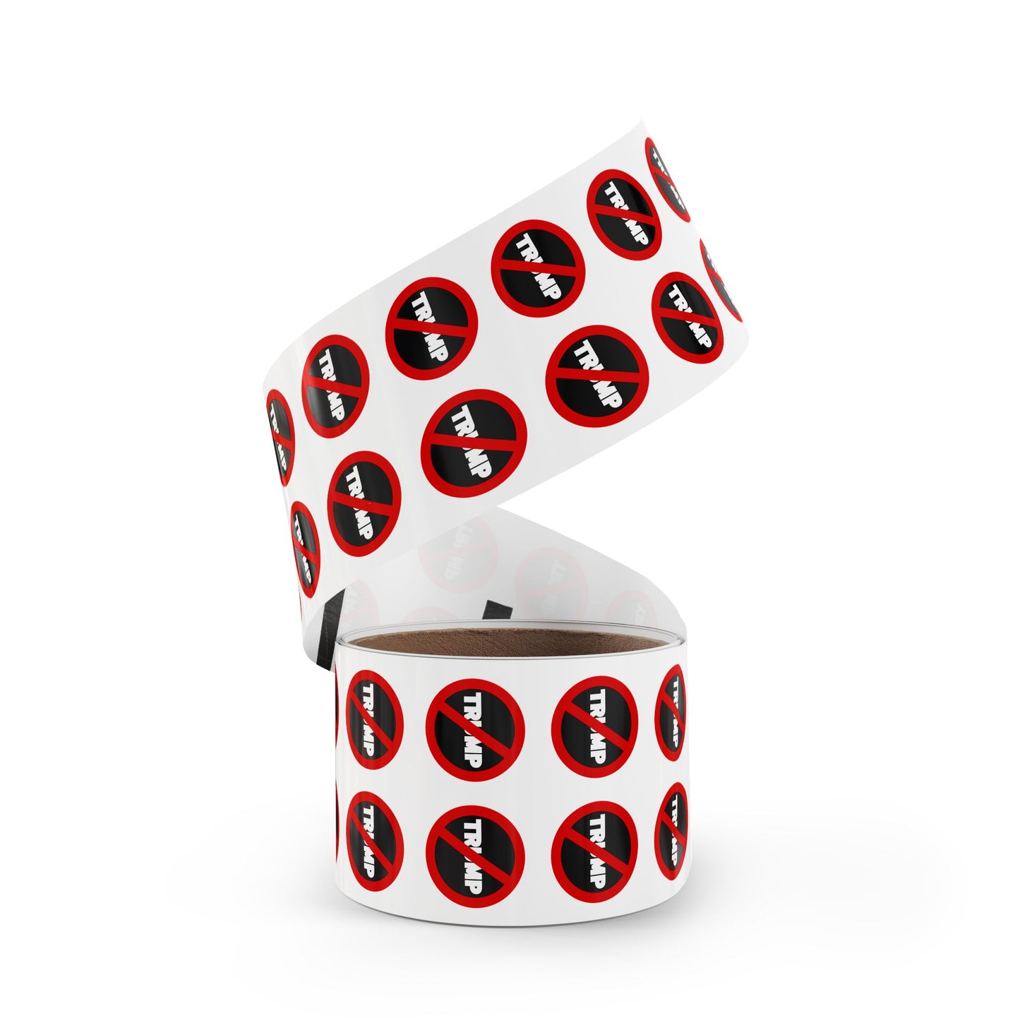 NO TRMP | Round Sticker Label Rolls