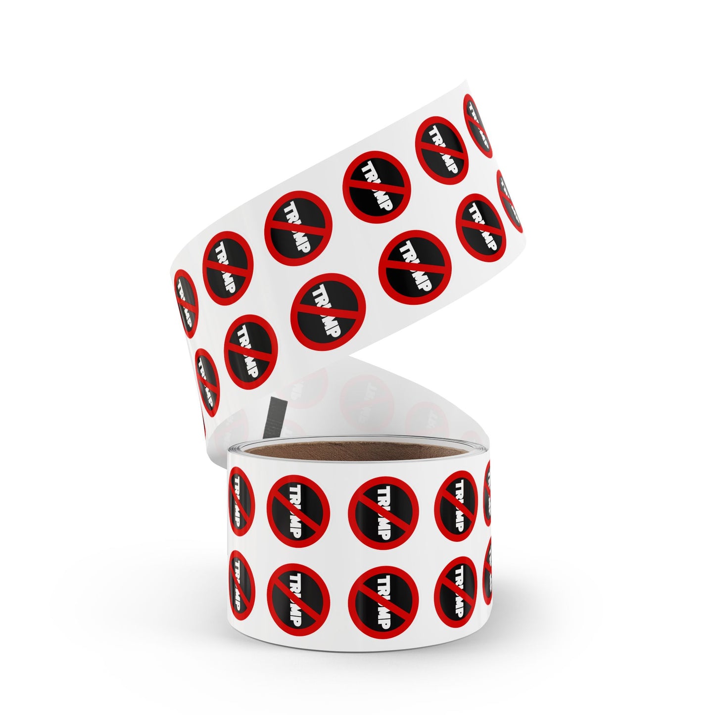 NO TRMP | Round Sticker Label Rolls