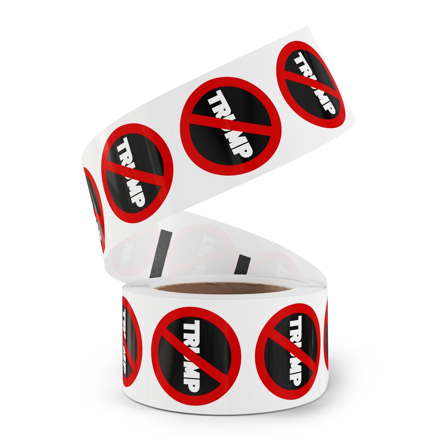 NO TRMP | Round Sticker Label Rolls