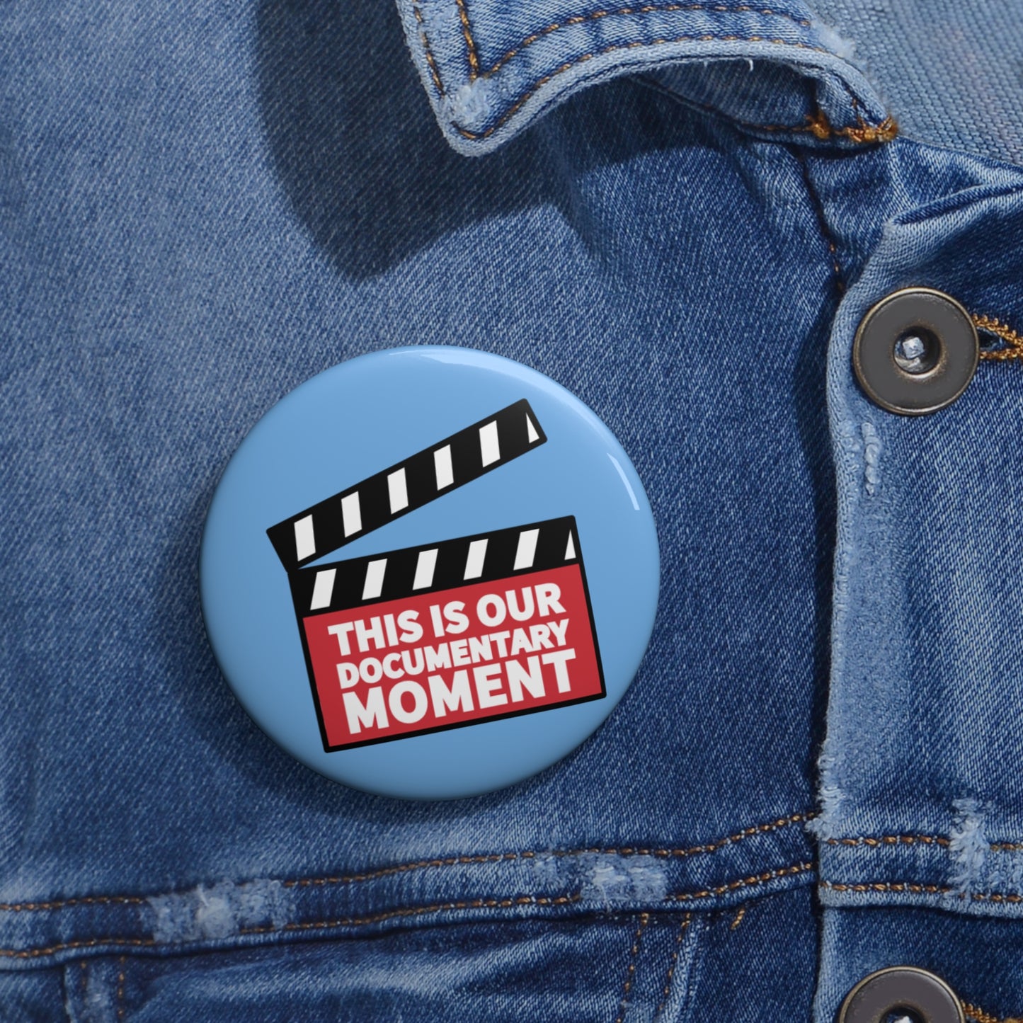 OUR MOMENT | Pin Buttons (Blue)