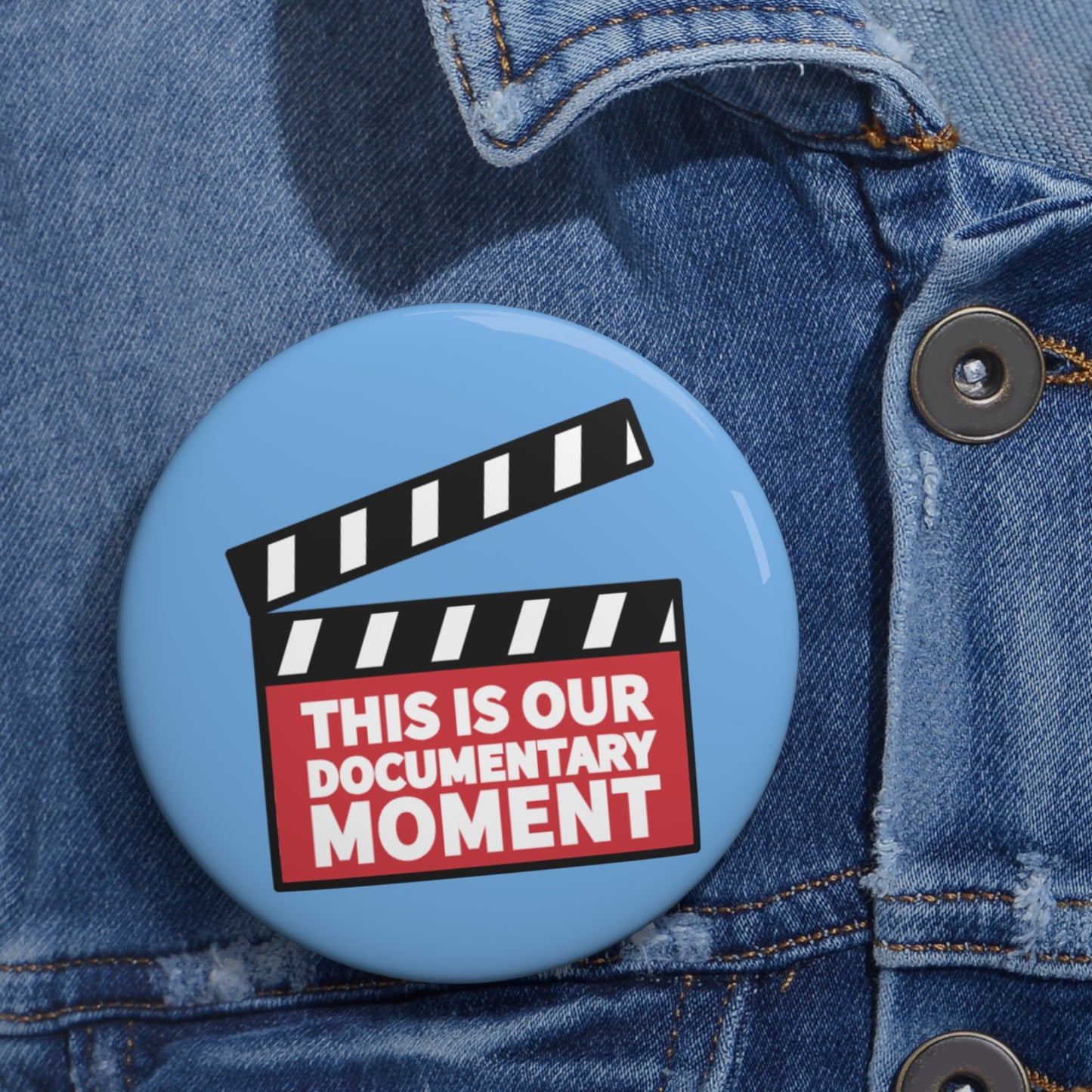 OUR MOMENT | Pin Buttons (Blue)