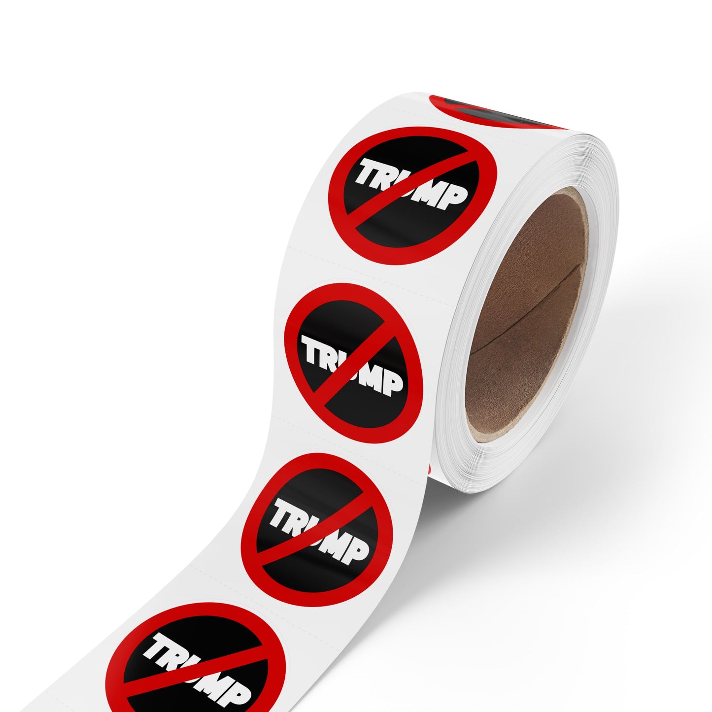 NO TRMP | Round Sticker Label Rolls