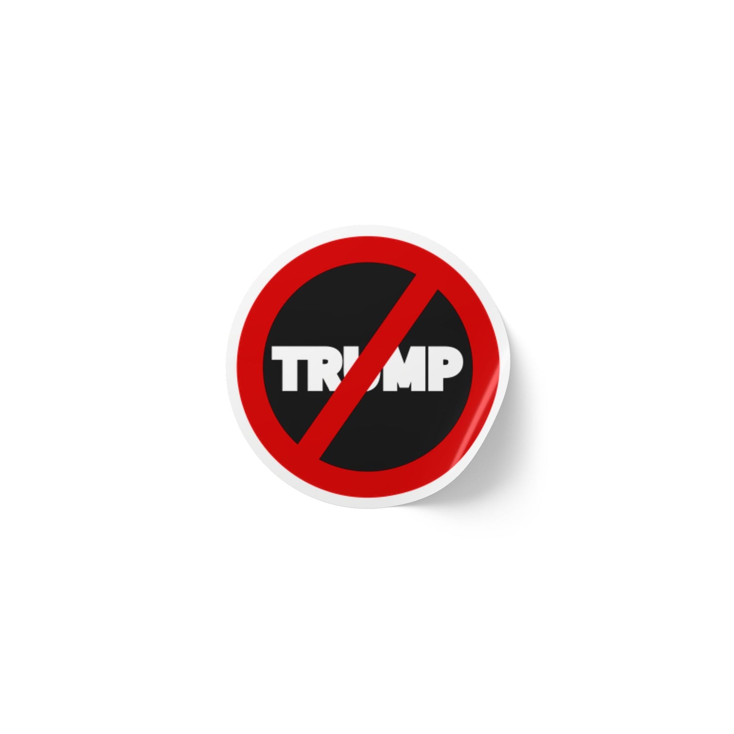 NO TRMP | Round Sticker Label Rolls