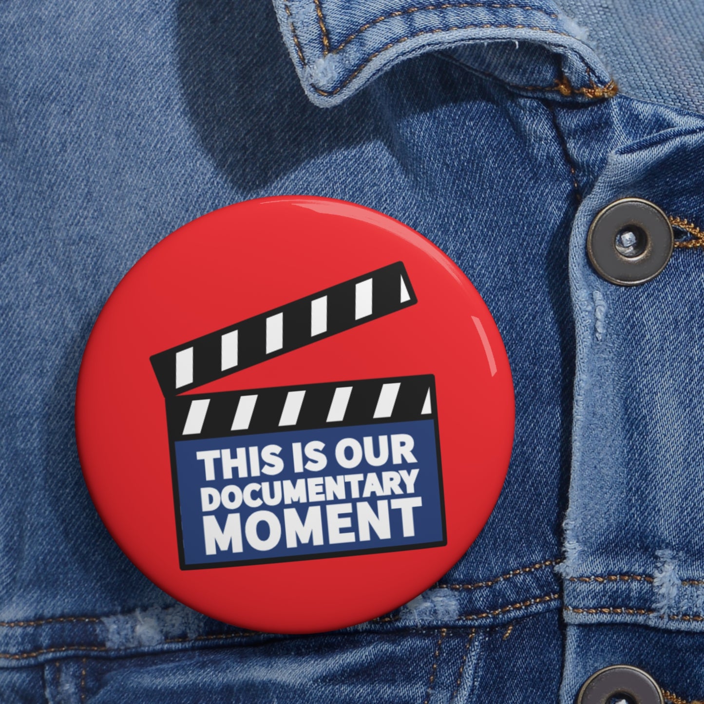 OUR MOMENT | Pin Buttons (Red)