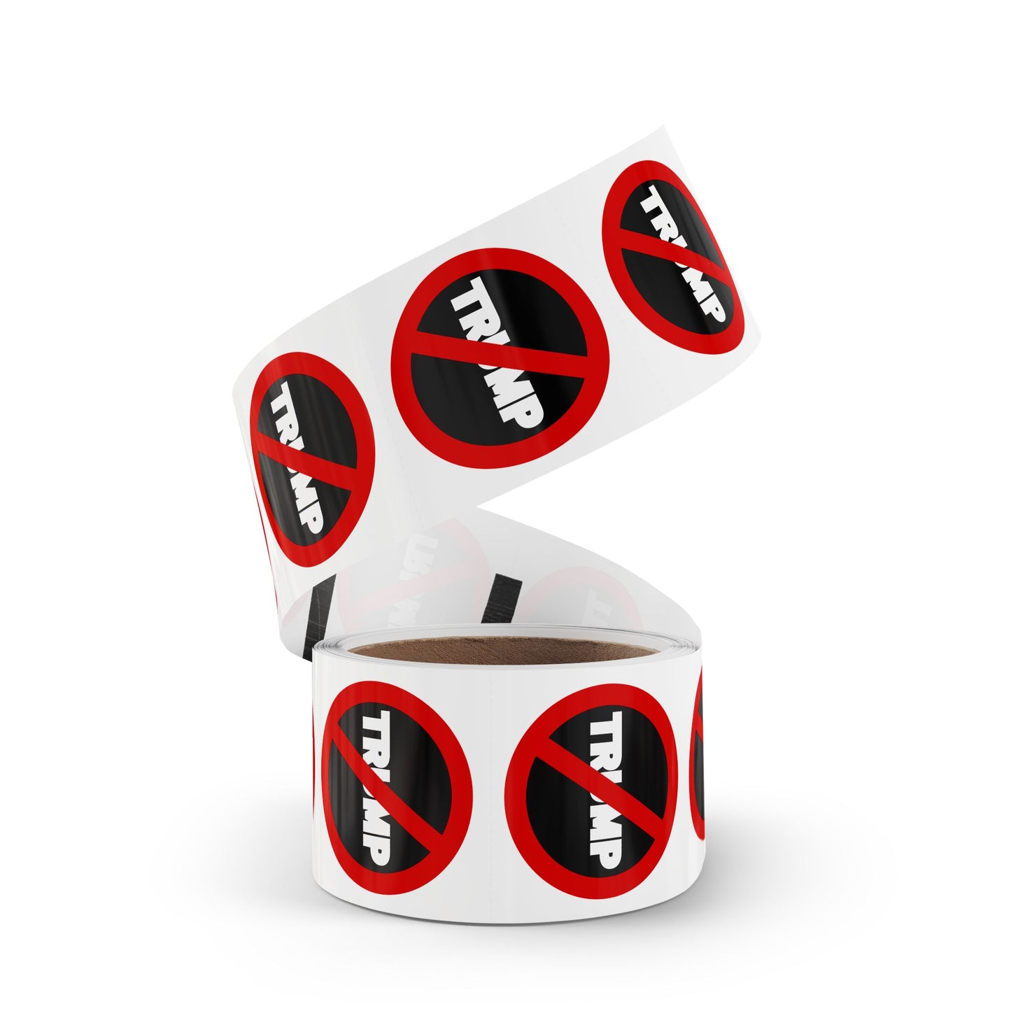 NO TRMP | Round Sticker Label Rolls